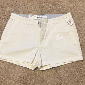 Old Navy Classic White Shorts